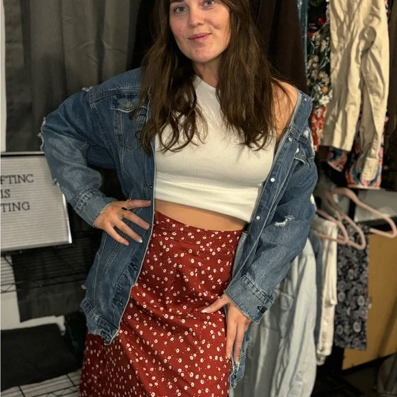 Distressed Denim Jacket - Picture 8 of 9